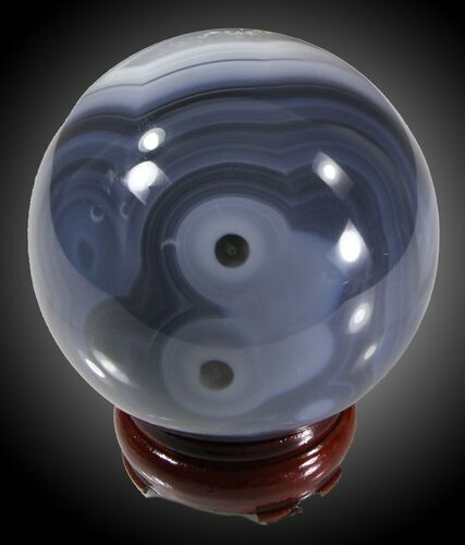 Polished Brazilian Agate Sphere #31336